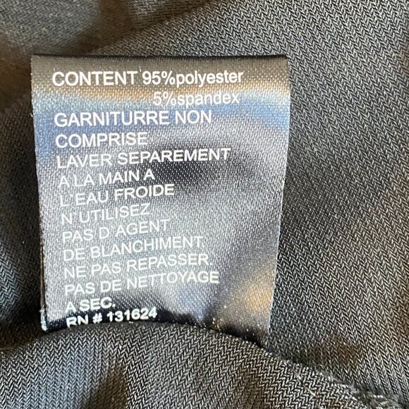 Calessa Colorful BOHO Layered Top Bell Ruffle Sleeve Sz L Feather Print #342D - Picture 8 of 8